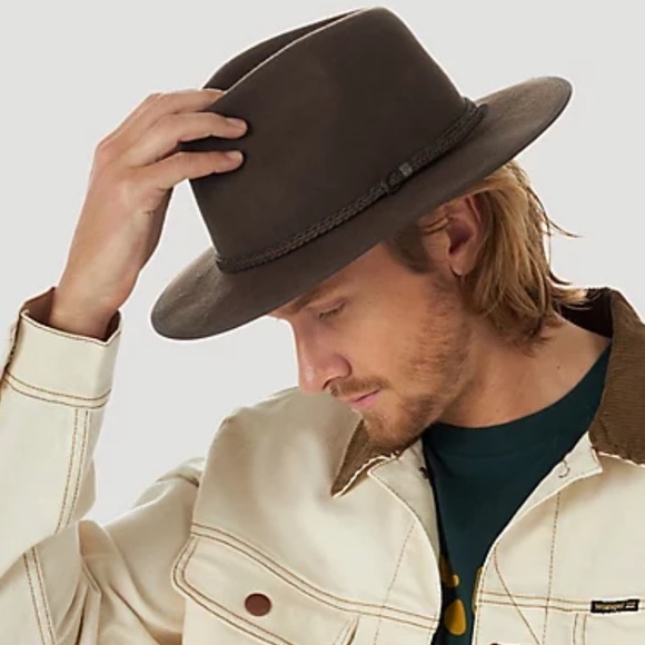 ❌SOLD❌Nash Fedora Hat Coffee Brown - Picture 2 of 10